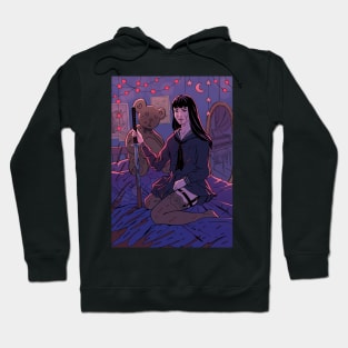 Ninja Schoolgirl Hoodie